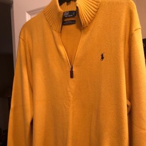 Polo Ralph Lauren Heavy Knit Mock Neck Sweater.